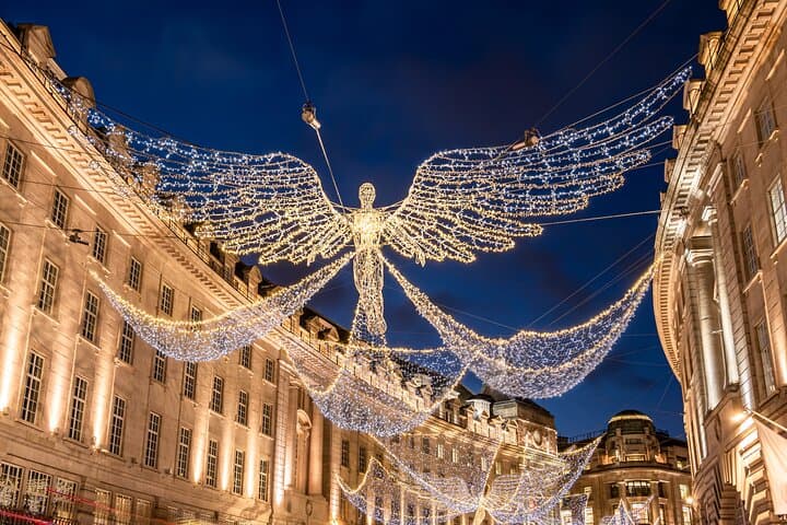 Christmas Lights Tour of London with optional Afternoon Tea