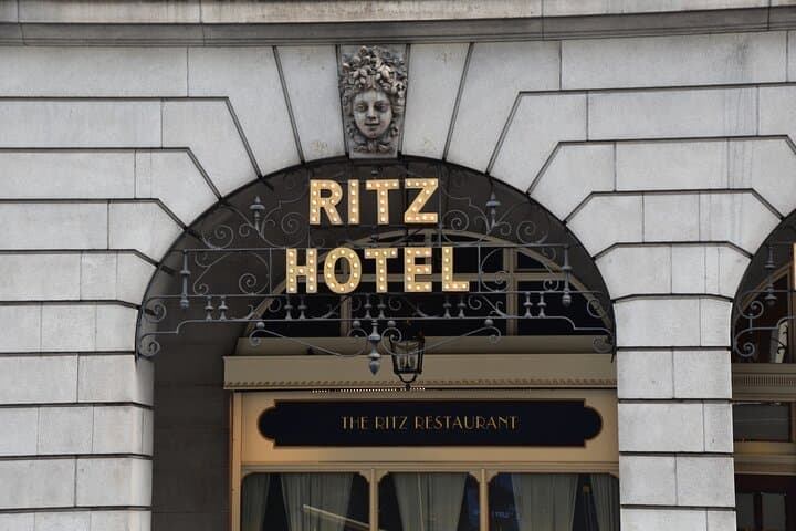 The world famous Ritz Hotel, where Alfred works as a chef in Downton Abbey
