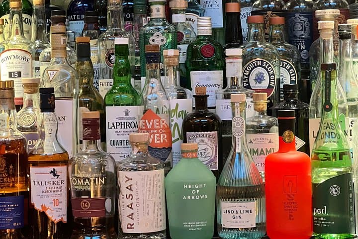 A variety of whisky to choose from, we can help pick your perfect dram!