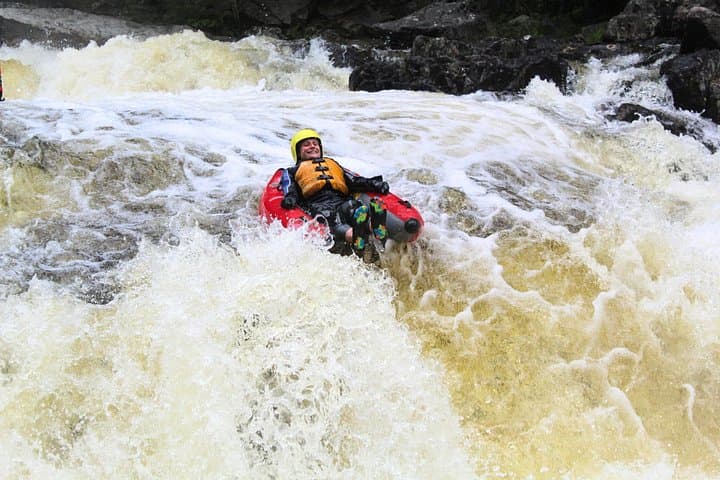 White Water Rafting and River Bugs on the River Tummel