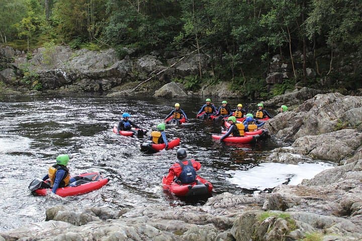 White Water Rafting and River Bugs on the River Tummel