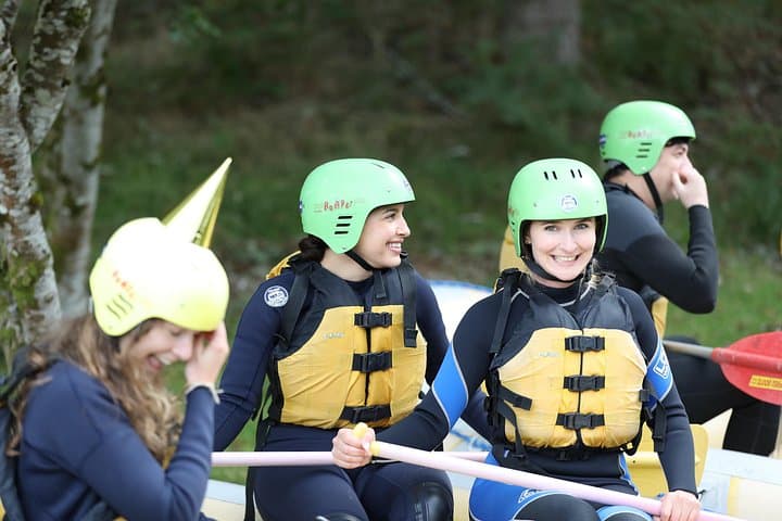 White Water Rafting and River Bugs on the River Tummel
