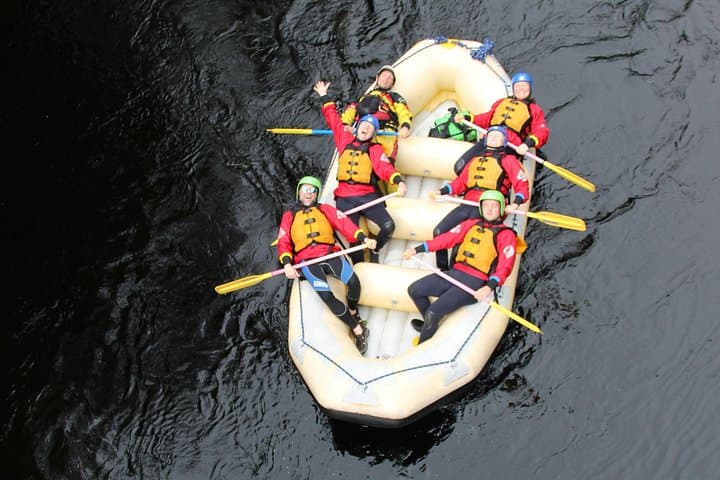 White Water Rafting and River Bugs on the River Tummel