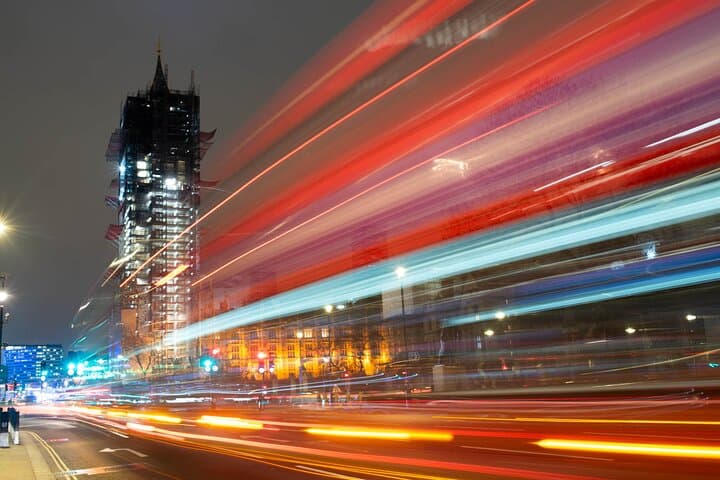Lights of London Night Photography Tour