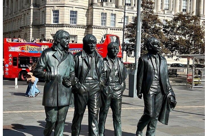 Larger than life Paul, George, Ringo and John can't wait to have their photo taken with you.