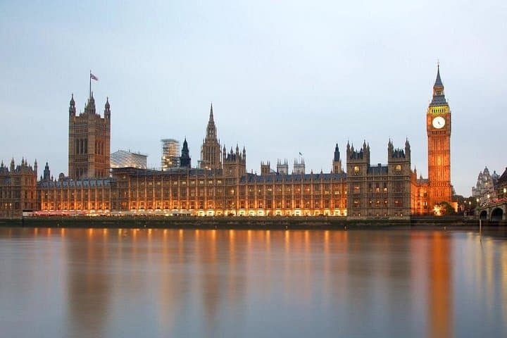The Houses of Parliament (Palace of Westminster)
Big Ben