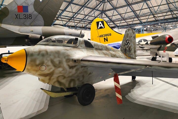 RAF Aircraft London Museum WW2 Private Car Hotel Pickup & Return
