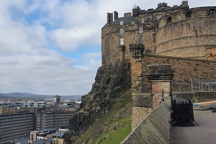 Edinburgh Castle from Castle Esplanade