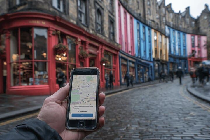 Self Guided Walking Tour of Edinburgh with Quizzes