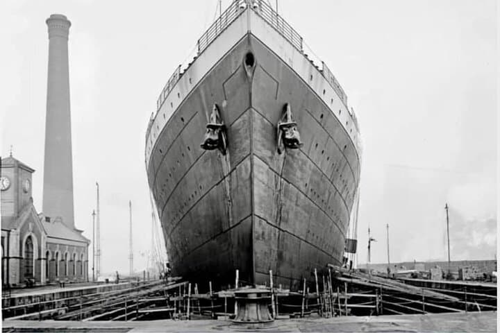 Olympic in the Thompson Dry Dock