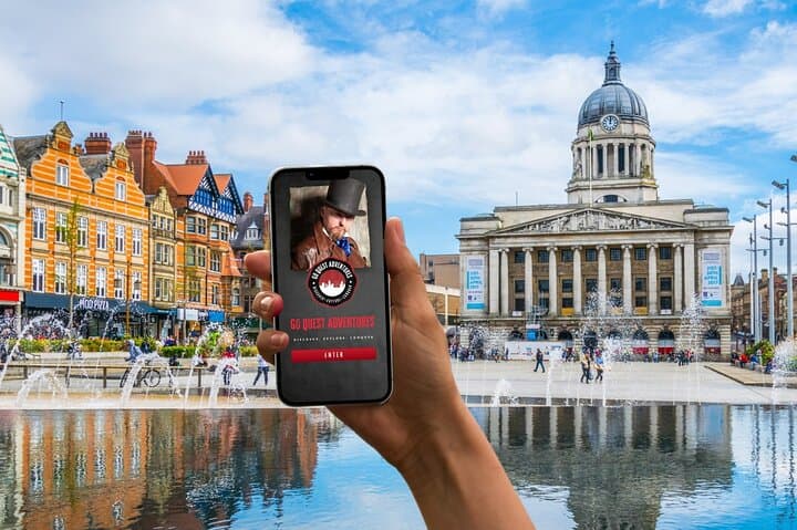 Nottingham Self Guided Treasure Hunt & Outdoor Exploration Game