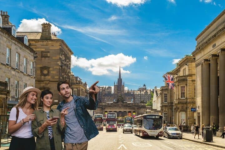 Edinburgh New Town Self Guided Treasure Hunt & Exploration Game