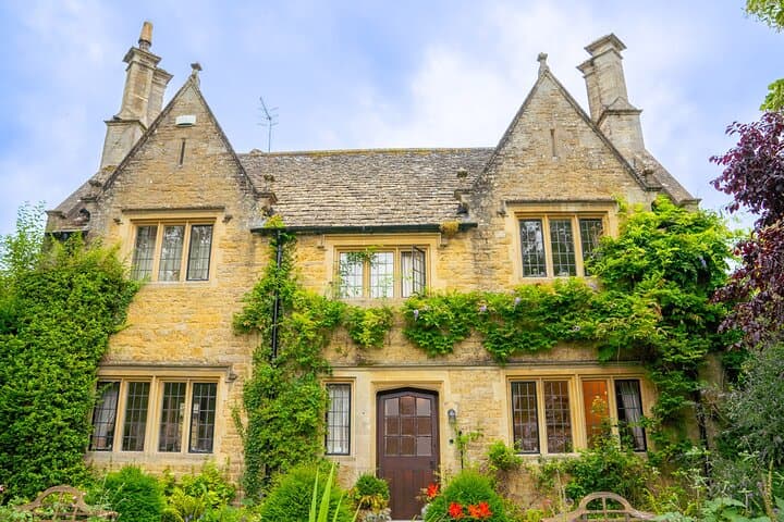 Cotswold stone buildings full of history