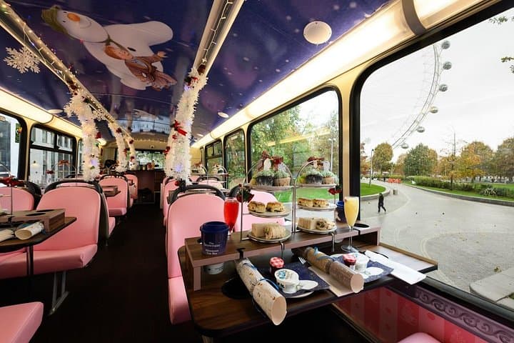 London: The Snowman Afternoon Tea Bus Tour
