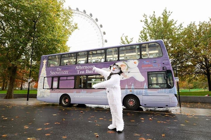London: The Snowman Afternoon Tea Bus Tour