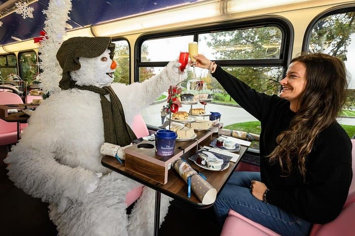 London: The Snowman Afternoon Tea Bus Tour