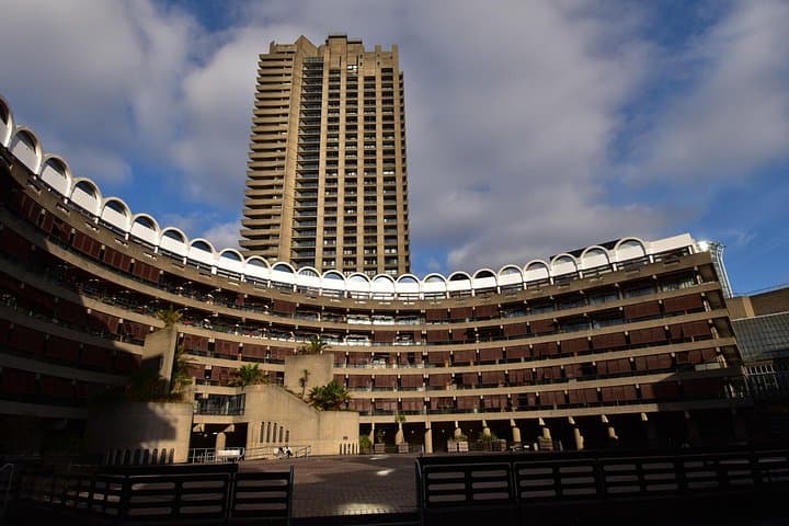 Barbican which is seen repeately throughout the series.