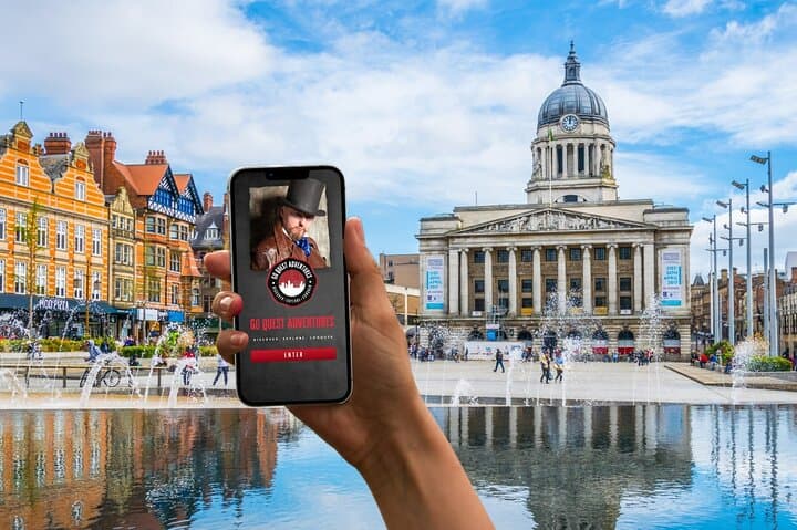 Nottingham Self Guided Treasure Hunt & City Exploration Game