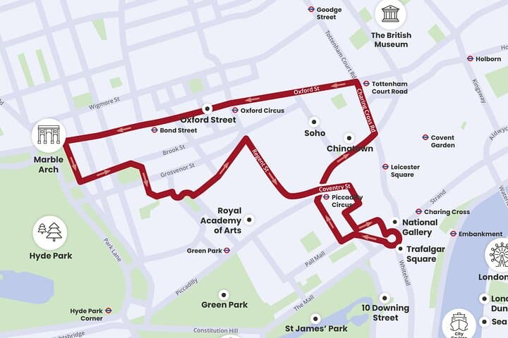 London Tootbus Christmas Lights Tour