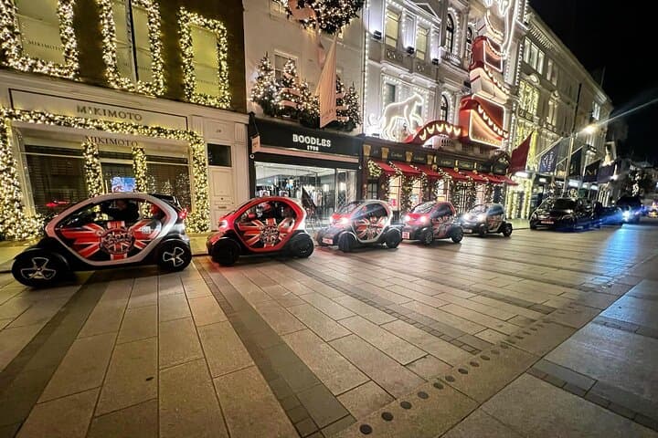 Magical London Christmas Lights Tour in Street-Legal Karts
