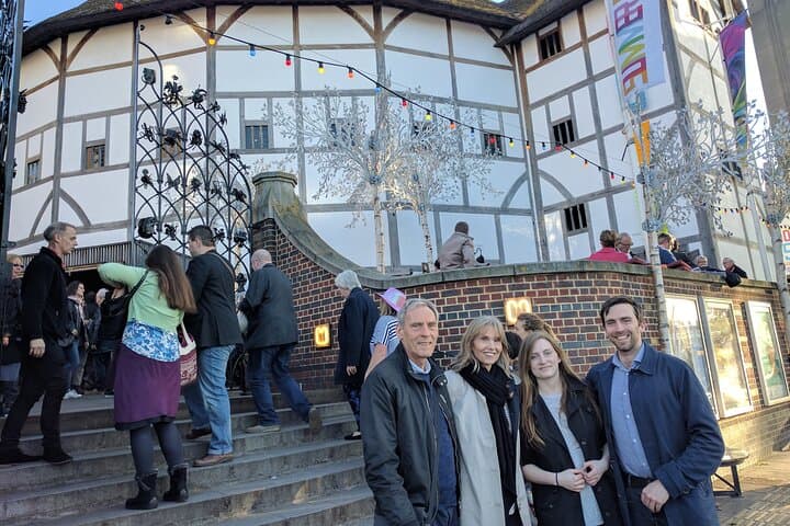 Outside the Globe Theatre