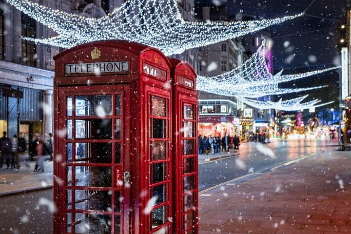 London Christmas Lights Walking Tour