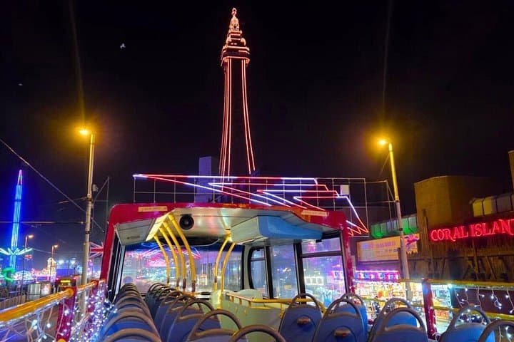 Blackpool Illuminations Open-top bus tour