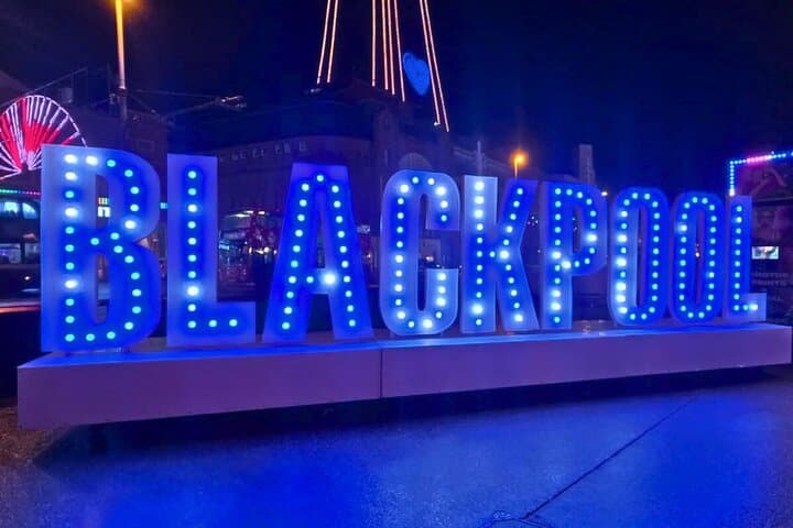 Blackpool Illuminations Open-top bus tour