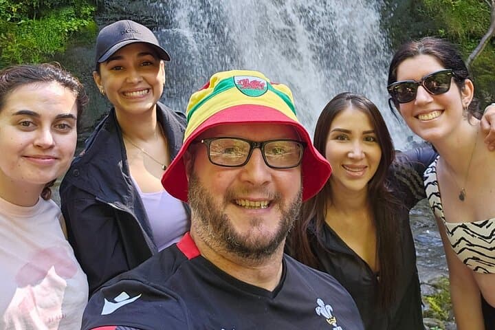 Perfect waterfall backdrop