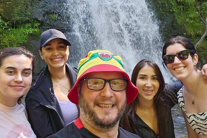 Perfect waterfall backdrop