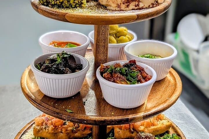 Mixed Vegetable and Sauce of Sicilian NQ Afternoon Tea