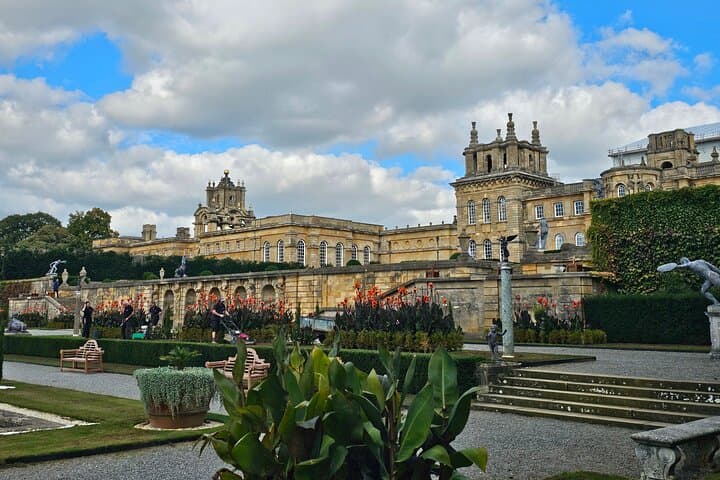 Blenheim Palace from Formal Gardens