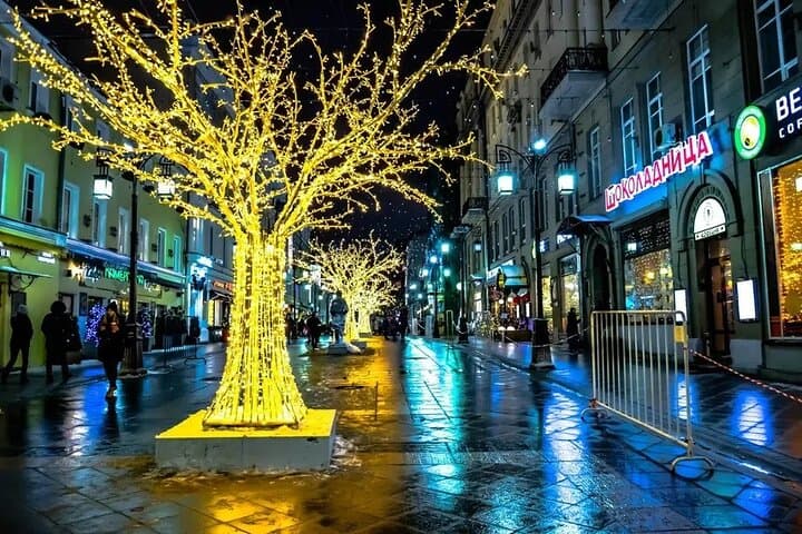 London Christmas Lights Night Tour with Live Guide