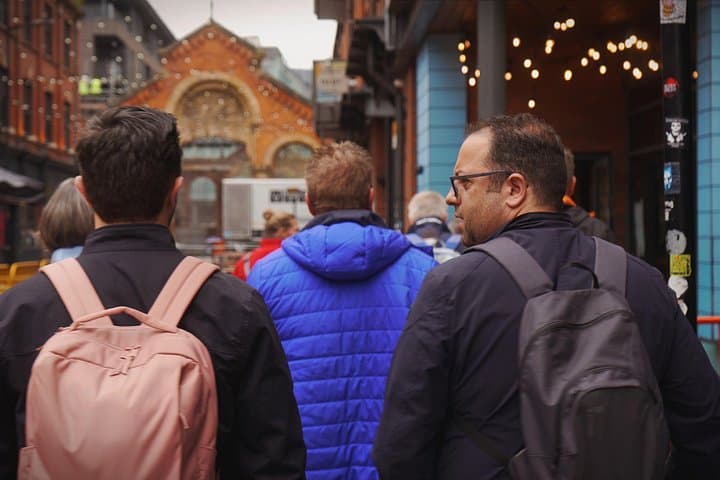 Exploring the back streets of The Northern Quarter