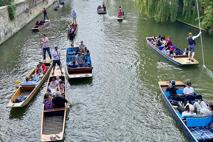 Private Cambridge Day Trip from London with River Cam Punting