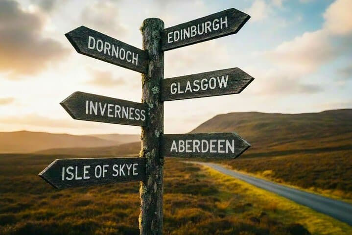 Private Transfer Inverness to Edinburgh, Airport or City Hotels