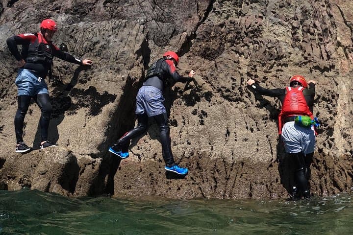 Coasteering near Tenby