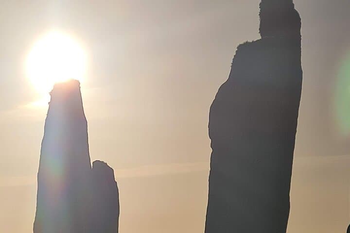 Up close and personal with the Standing Stones at Calanais