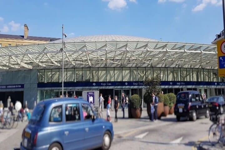 The Pancras Road entrance is opposite the main exit from St Pancras