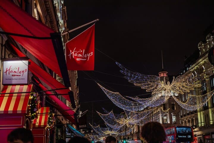 London Christmas Lights and History Walking Tour