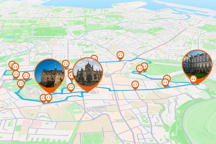 Full tour: The famous Royal Mile, from Castle to Holyrood Palace.