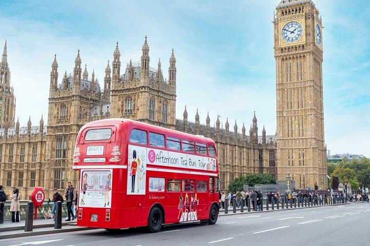 Experience the original Afternoon Tea Bus Tour on an authentic 1960s Routemaster, by Brigit’s Bakery.