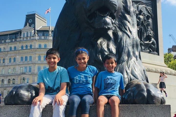 Guests at Trafalgar Square