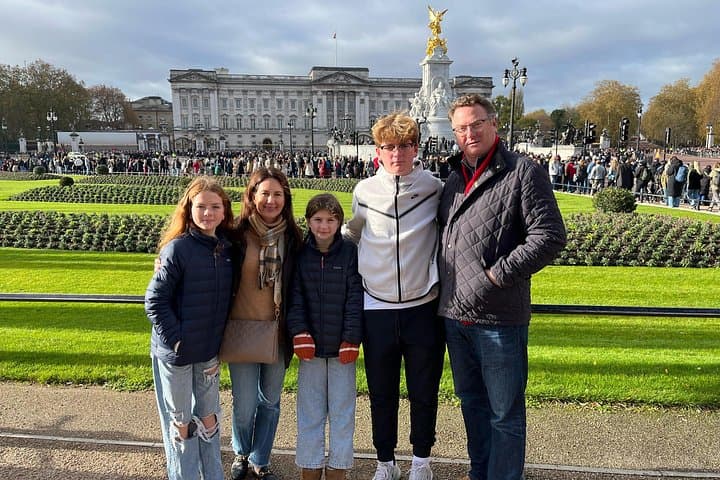Guests at Buckingham Palace