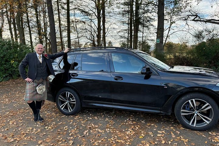 Gavin with his BMW X7