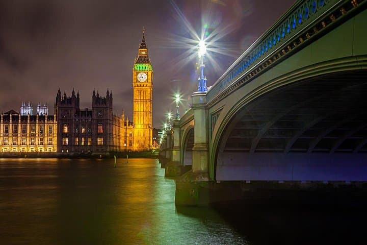 Photograph Big Ben Across the River Thames on a Private London Night Photography Tour