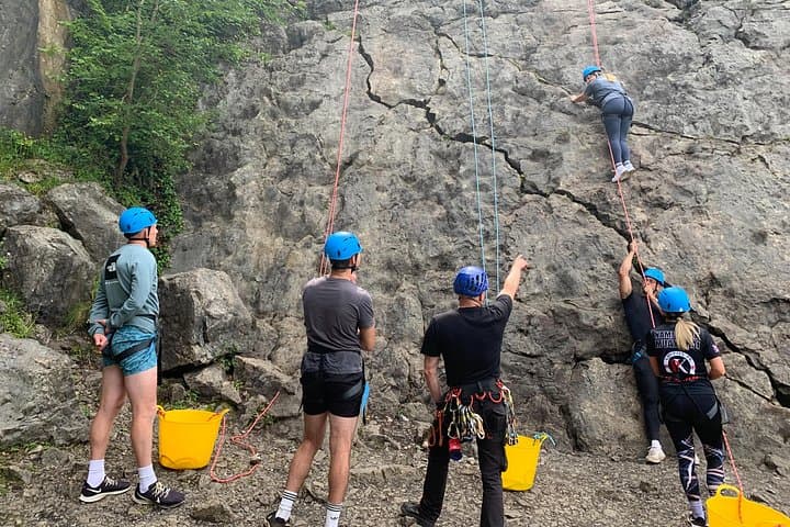 Beginner Climbing Adventure in South Wales