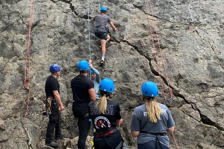 Beginner Climbing Adventure in South Wales