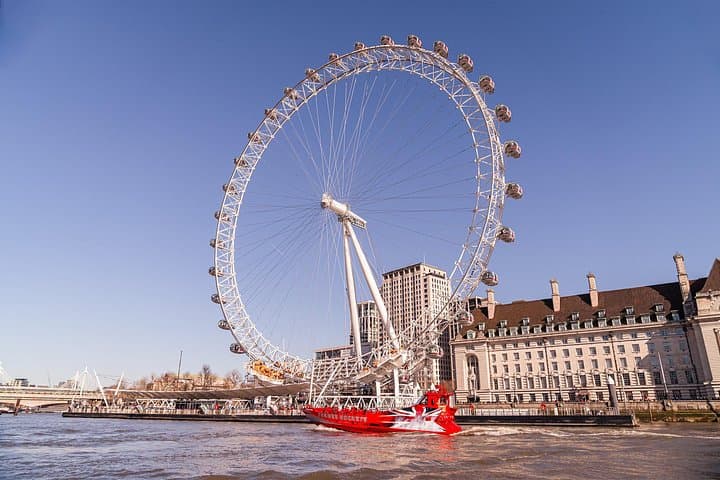 Experiences depart from the world famous London Eye