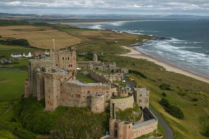 Holy Island of Lindisfarne and Bamburgh Castle private tour